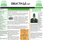 Desktop Screenshot of bektasi.net